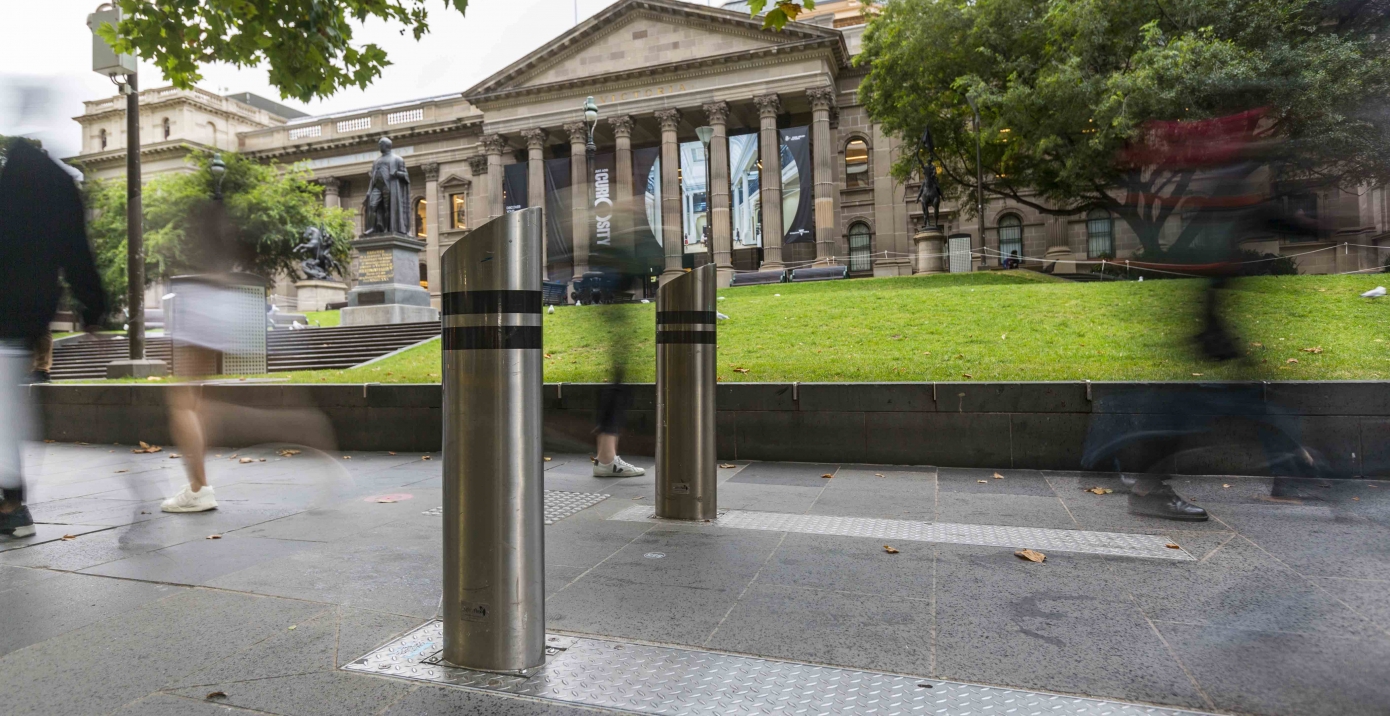 Security upgrades continue across Melbourne CBD